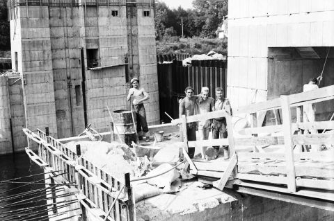 Photographie Charles Fiquet/coll. Musée de la batellerie et des voies navigables